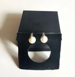 パール シルバー　フックピアス　イヤーカフ　ピアリング　イヤリング 真珠　両耳用