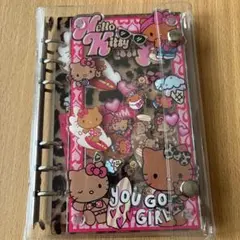 日焼けキティ シャカシャカシール帳A6 カバーリフィル付