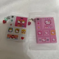 サンリオ シークレットタイルシール風ミニミラー キティ 平成女児