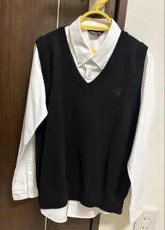 コムサイズム　140 ワイシャツ　ベスト　キッズ