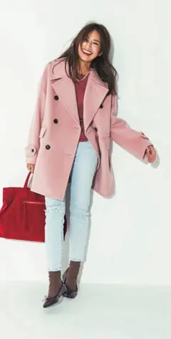 ロンハーマン別注 エブール ebure Ｐコート ピンク