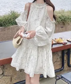 オフショルダー ワンピース オフショル ワンピ