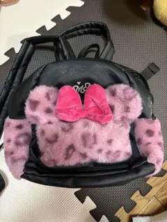 東京ディズニーリゾート ミニーちゃん ヒョウ柄リュックサック - メルカリ