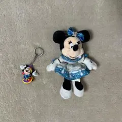 Disney ディズニー　ミニー　キーホルダー　2点　ヴィンテージ