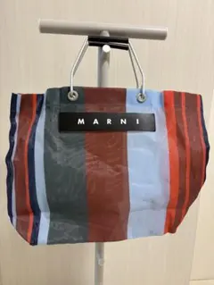 本日限定】早い者勝ちMARNI マルニ トートバッグ ストライプ 大人気 