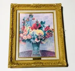 三浦みつえ 油彩画 花瓶の花 三浦みつえ 油彩画 花瓶の花 - メルカリ