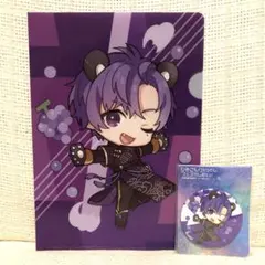 ひきフェス　クリアファイル　缶バッジ　志麻　ファミマコラボ