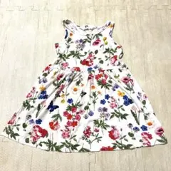 H&M　キッズ100cm　花柄ワンピース