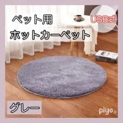 【junjunjun 様専用☆】ペット用 ホットカーペット グレー