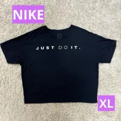 NIKE❣️Tシャツ　ショート丈　黒　ドライフィット