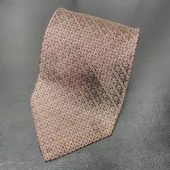 GIVENCHY ジバンシー ジバンシィ エンブレム柄 シルクネクタイ