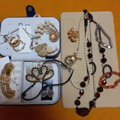 生前整理アクセサリーセット ネックレス イヤリング ブレスレット