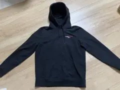 TOMMY JEANS ブラック パーカー