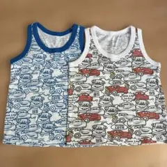 男の子　タンクトップ肌着　100 カーズ