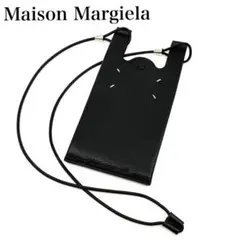 極美品✨ メゾンマルジェラ レザー ネックポーチ ショルダーバッグ スマホケース