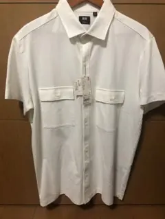 【新品】UNIQLO×Theory ドライカノコ フルオープンポロシャツ　XL