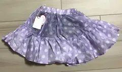 タグ付き未使用 Disney ミニー リトシー ドット柄 スカート90サイズ