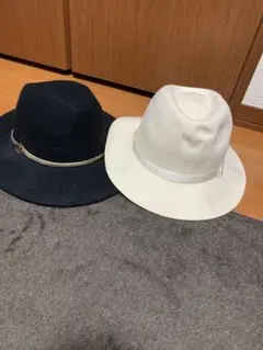 CA4LAとTEDBAKERウール・フェルトハット2個セット