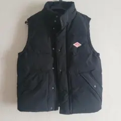 DANTON フード付きダウンベスト