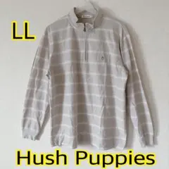 Hush Puppies ハッシュパピー ハーフジップ 長袖カットソー LLのサムネイル