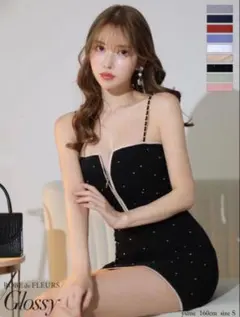 Glossy ローブドフルール グロッシー セットアップ キャバ ドレス