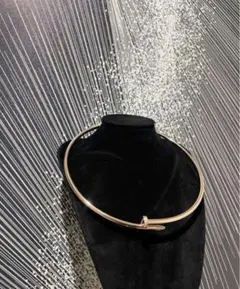 流行中 大人気 お洒落な釘 チョーカー ネックレス 激安価格 美品