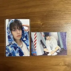 【2枚セット】スンミン　リアルタッチフォトカード サウナ ステッカー