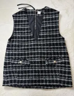 ✨冬物処分セールお値下げ‼️✨ THREE SQUARE ファンシーツィード