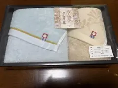 今治タオル 和布華 匠の彩 フェイスタオル ウォッシュタオル　2枚セット