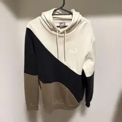 PUMA パーカー Lサイズ ベージュ/黒/茶色