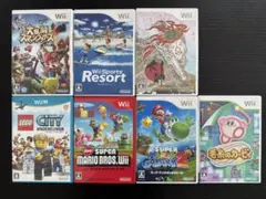 Wii ・WiiU ソフト まとめ売り 7個セット