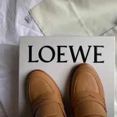 LOEWE ロエベ レザー アンクルブーツ キャメル　40サイズのサムネイル
