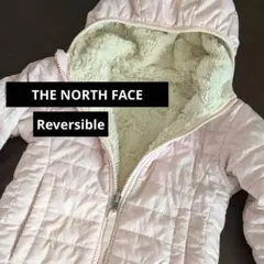 ノースフェイス　ピンク　ボアフリースジャケット　女の子　アウター　リバーシブル