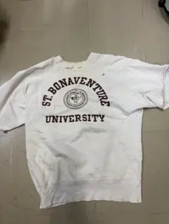 50s ヴィンテージ　切りっぱなし半袖スウェット