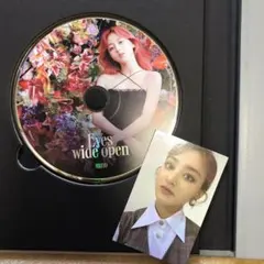 twice ジヒョ　Eyes wide open CDと限定カード