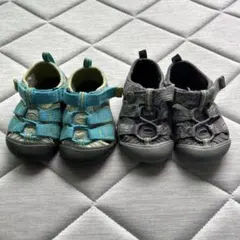 KEENサンダル12.5センチ2足セット