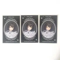 にじさんじ ましろ ハロウィン 2025 ゴシックナイト チェキ 3点セット