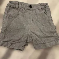ファミリア　グレー ショートパンツ 80