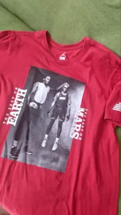 JORDAN　スパイク・リー　コラボ　超レアTシャツ　size　L 新品｜スパイクリー｜マイケルジョーダン ｜Tシャツ｜L - メルカリ