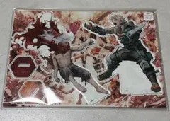 ヒロアカ 原画展 アクリルMEGAフィギュア 爆豪勝己 死柄木弔