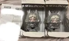 SKULLPAND スカルパンダ xg ぬいぐるみペンダント　日本限定　２点