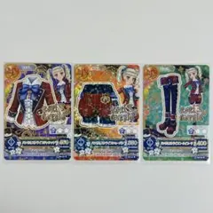 アイカツ カード 藤堂ユリカ ハンサムストライプコーデ ロリゴシック レア