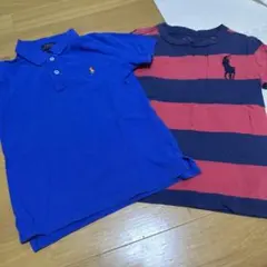 PoloRalphLauren ポロシャツTシャツ2点セット　6 110-120