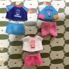 ぷちリカちゃん 服 3着セット TOMY リカちゃんくじ × セーラーズ