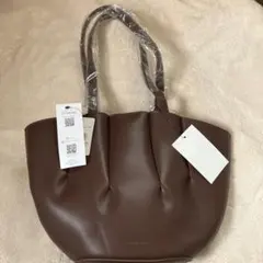 トートバッグ レガートラルゴ ブラウン マドレーヌモチーフ 新品未使用