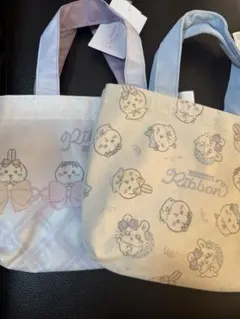 【新品匿名配送】しまむら　ちいかわ　ミニトートバッグ　うさぎ　モモンガ　ハチワレ