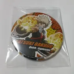 【未使用】僕のヒーローアカデミア 爆豪勝己 個性炸裂 缶バッジ ジャンプショップ