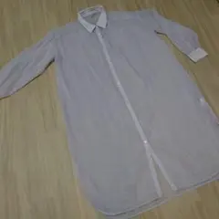 GU　シアー　ロングシャツ　Sサイズ　カーディガン