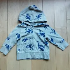 babyGap 魚プリント パーカー 12-18ヶ月のサムネイル