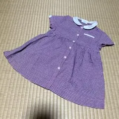 ＊着画あり＊ベビー・キッズワンピース　サイズ95cm 昭和レトロ